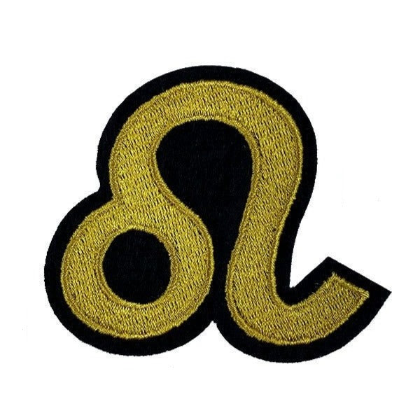 Zodiac Sign Symbol 'Leo' Embroidered Patch