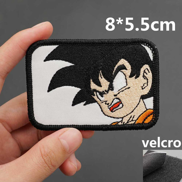 Dragon Ball Z 'Goku | Angry' Embroidered Velcro Patch
