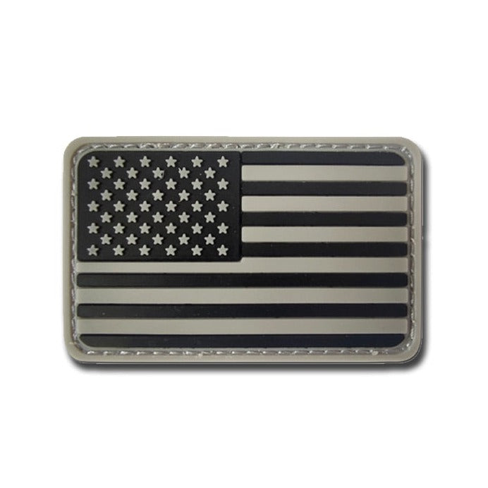 American Flag '4.0' PVC Rubber Velcro Patch