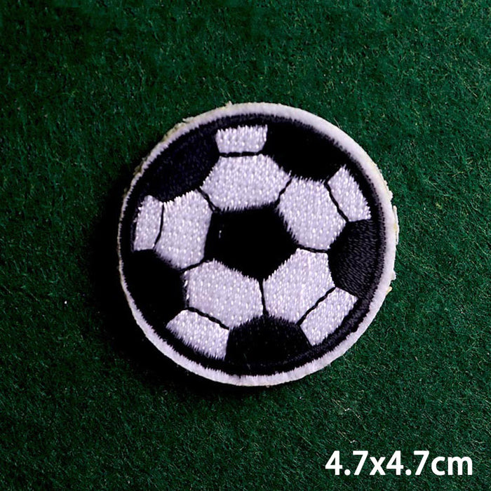Soccer Ball Embroidered Patch