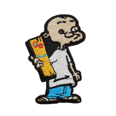 Ed, Edd n Eddy 'Jonny 2x4 Plank Wood' Embroidered Patch