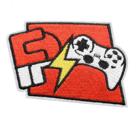 Video Game 'FP Controller' Embroidered Patch