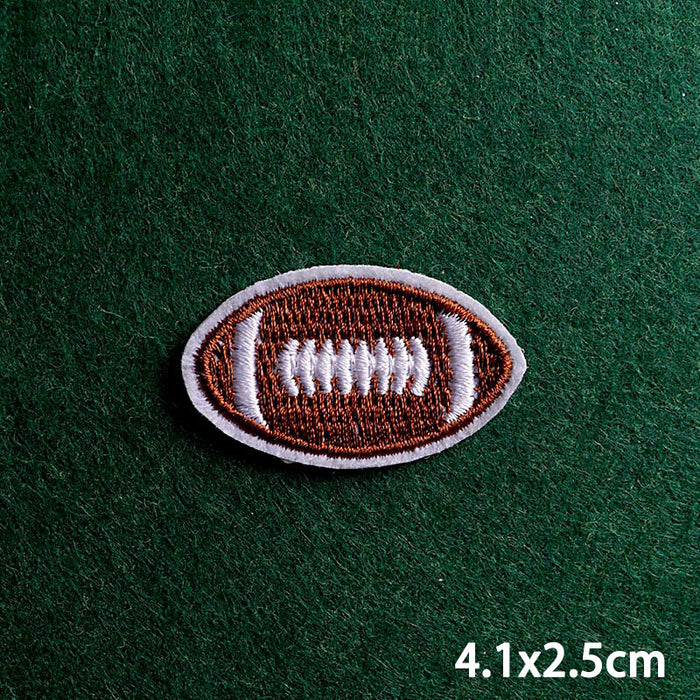 Gridiron Football 'Ball' Embroidered Patch