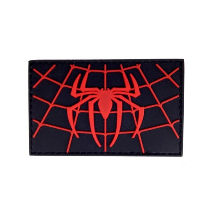 Spider-Man 'Logo' PVC Rubber Velcro Patch