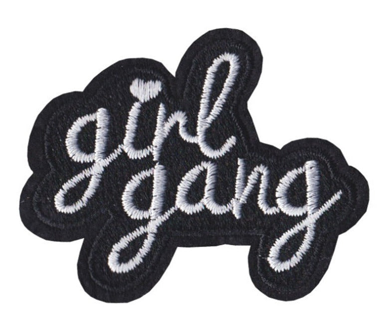 Cool 'Girl Gang | 2.0' Embroidered Patch