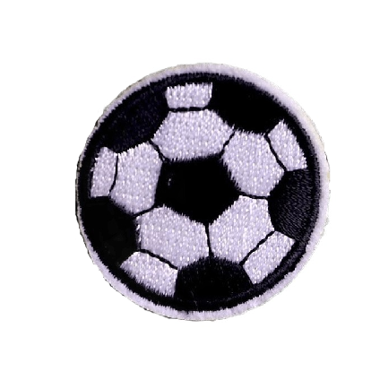 Soccer Ball Embroidered Patch