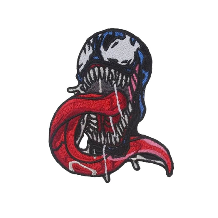 Venom 3" 'Head' Embroidered Patch Set