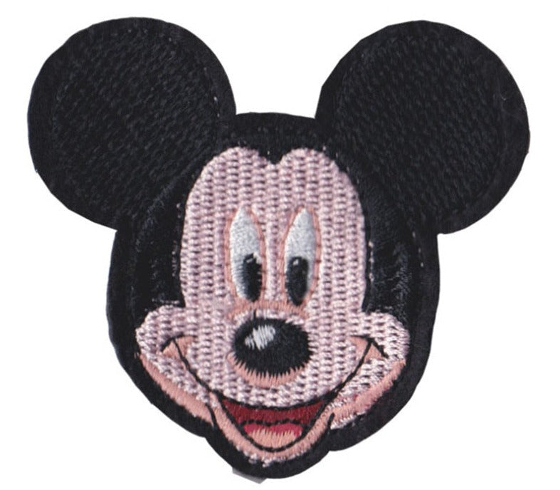 Mickey Mouse 'Mickey | Face' Embroidered Patch