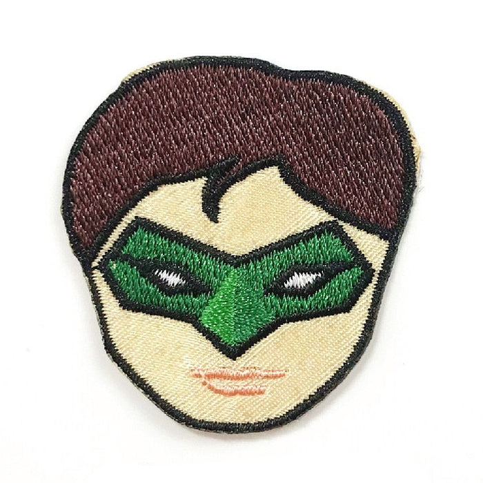 Green Lantern 'Head' Embroidered Patch