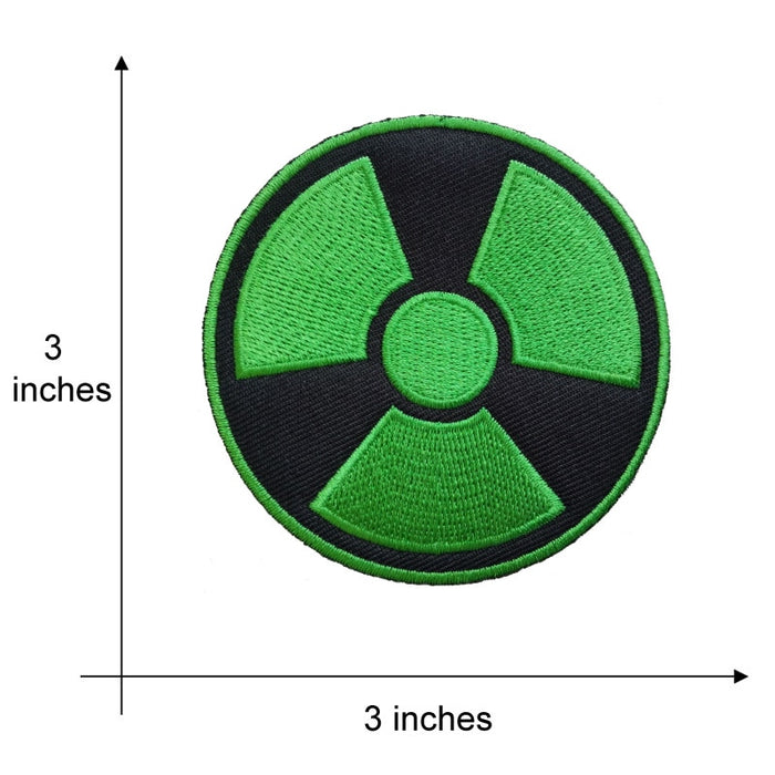 The Incredible Hulk 'Green Gamma Radiation Symbol | 1.0' Embroidered Patch