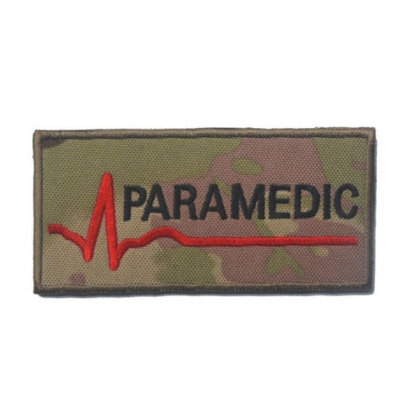 Resident Evil 'Paramedic | Heartbeat | 2.0' Embroidered Velcro Patch