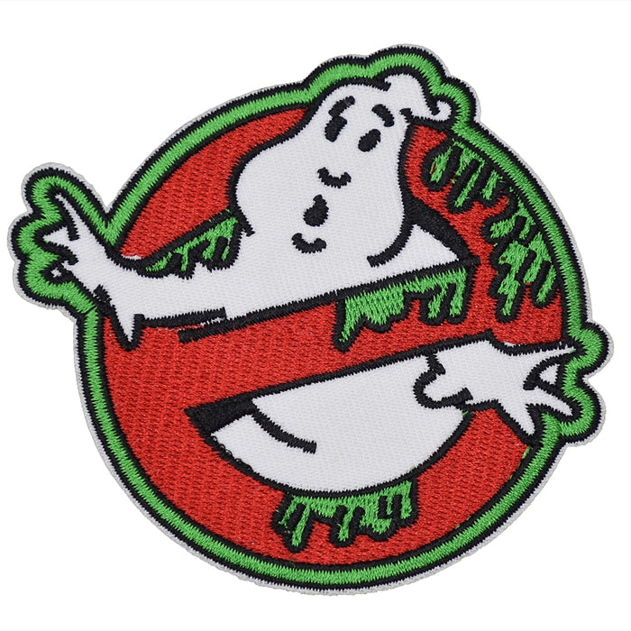 Ghostbusters 3" 'Logo With Slime' Embroidered Patch Set