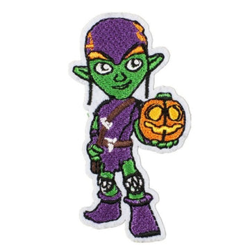 Spider-Man 'Green Goblin | Pumpkin' Embroidered Patch