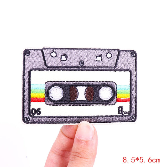 LGBT 'Cassette Tape' Embroidered Patch