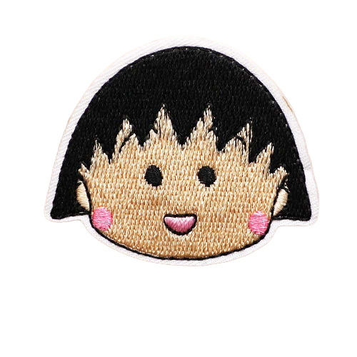 Chibi Maruko-chan 'Momoko Sakura | Face' Embroidered Patch