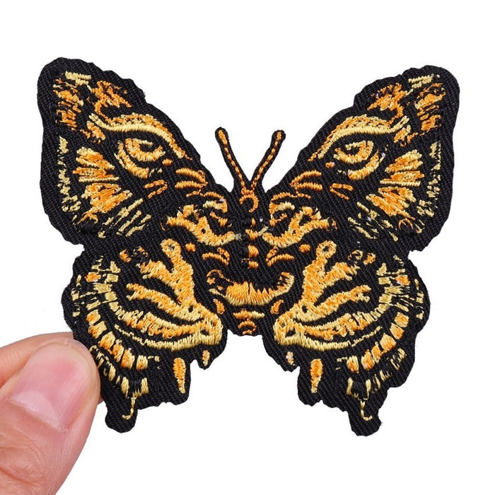 Butterfly 'Tiger Face' Embroidered Patch