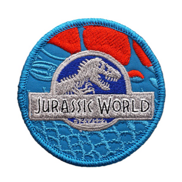 Jurassic World 'Logo | Round' Embroidered Patch
