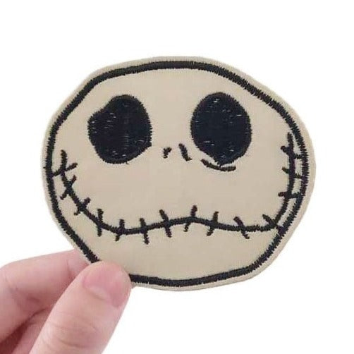 The Nightmare Before Christmas 'Jack | Sad Face' Embroidered Patch