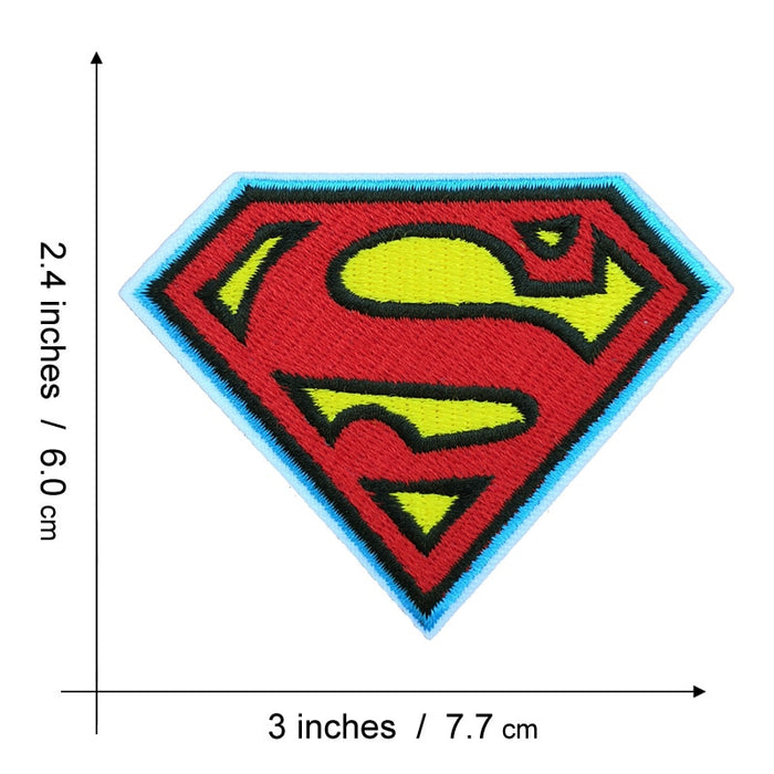 Superman Logo '4.0' Embroidered Patch