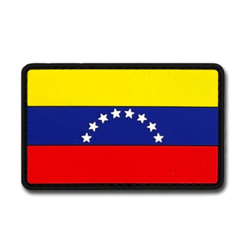 Venezuela Flag PVC Rubber Velcro Patch
