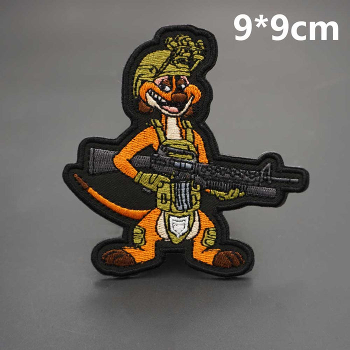 The Lion King 'Tactical Timon | Wisecracking' Embroidered Patch