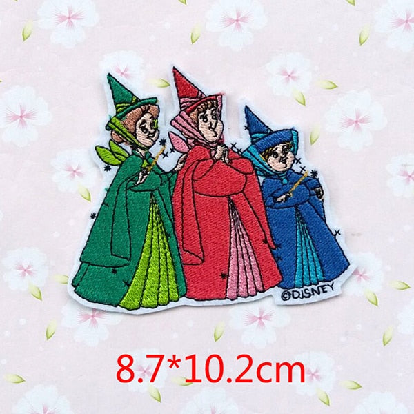 Sleeping Beauty 'Fauna | Flora | Merryweather' Embroidered Patch