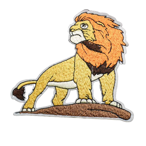 The Lion King 'Adult Simba | Portrait' Embroidered Patch
