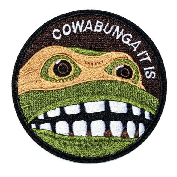 Teenage Mutant Ninja Turtles 'Cowabunga It Is' Embroidered Patch