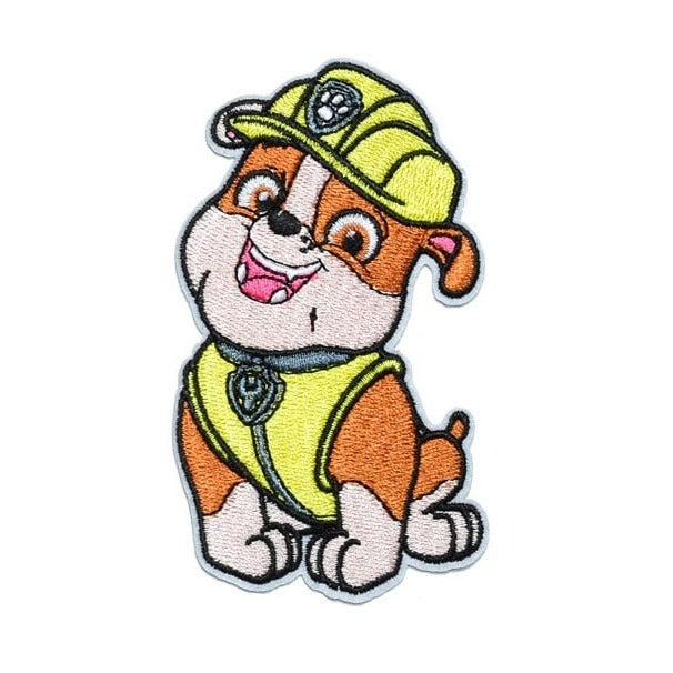 PAW Patrol 'Rubble | Posing' Embroidered Patch