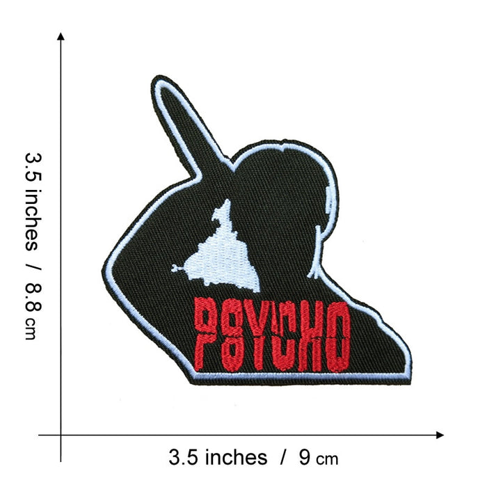 Psycho 'Killer Shadow | Holding Knife' Embroidered Patch