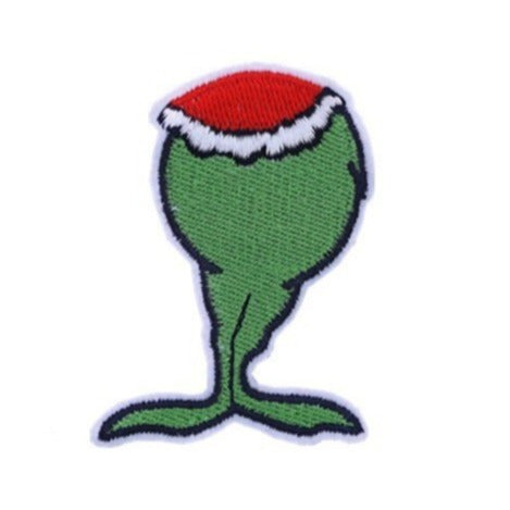 The Grinch 'Grinch Legs' Embroidered Patch