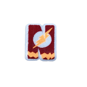 The Flash 'Letter N' Embroidered Patch