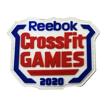 Reeb*k 'CrossFit Games 2020 | Logo' PVC Rubber Velcro Patch