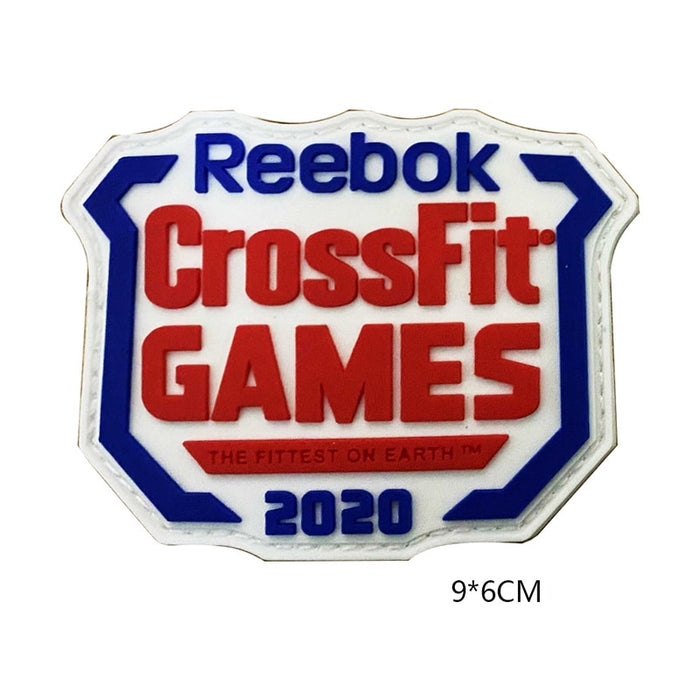 Reeb*k 'CrossFit Games 2020 | Logo' PVC Rubber Velcro Patch