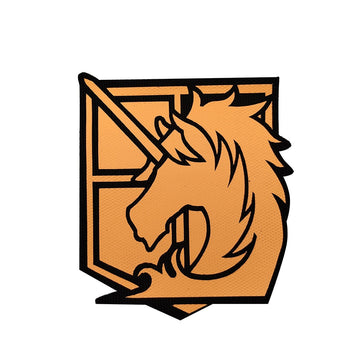 Attack on Titan 'Military Police Emblem | Luminous' Embroidered Velcro Patch