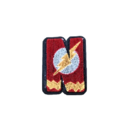 The Flash 'Letter N' Embroidered Patch