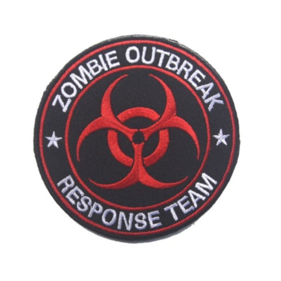 'Zombie Outbreak, Response Team | 3.0' Embroidered Velcro Patch