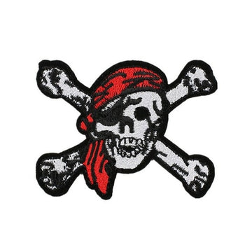 Skull 'Crossbones Pirate | 1.0' Embroidered Patch