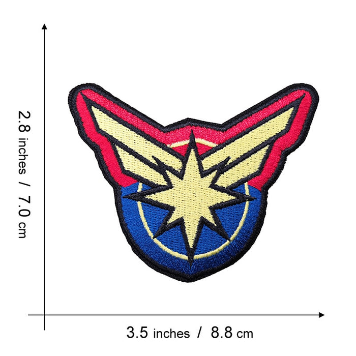 Captain Marvel 'Logo | 1.0' Embroidered Patch
