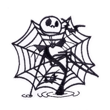 The Nightmare Before Christmas 'Jack | Cobweb' Embroidered Patch
