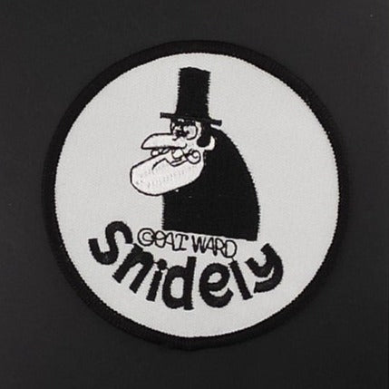 Dudley Do-Right 'Snidely Whiplash' Embroidered Velcro Patch