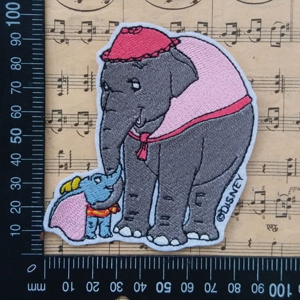 Dumbo 'Mrs. Jumbo and Dumbo' Embroidered Patch