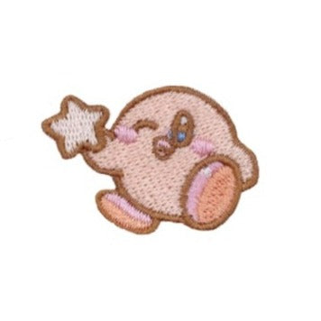 Cute 'Kirby | Winking' Embroidered Patch