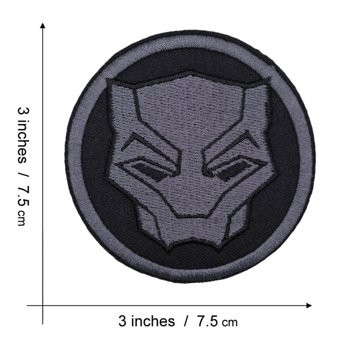 Black Panther 'Logo' Embroidered Patch