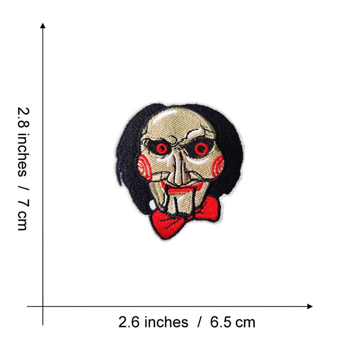 Saw 'Billy the Puppet | Face' Embroidered Patch