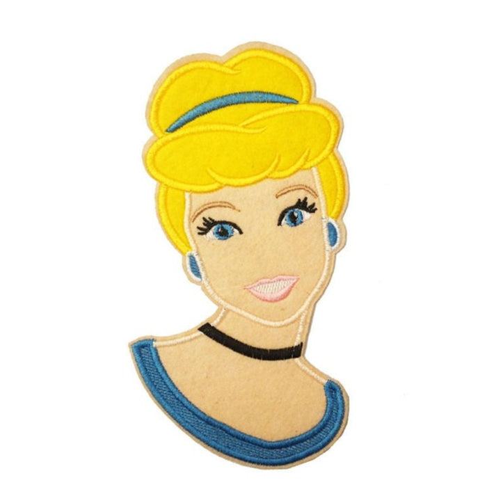 Cinderella 'Head' Embroidered Patch