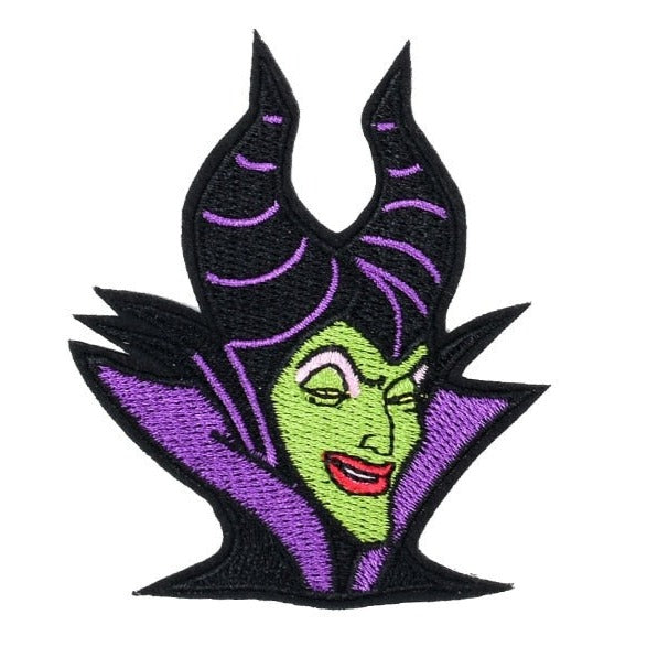 Maleficent 'Evil Witch | Head' Embroidered Patch
