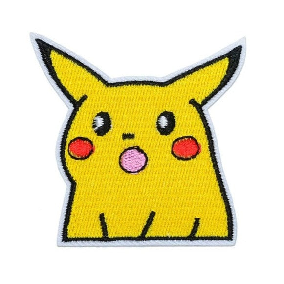 Pokemon 'Pikachu | Surprised' Embroidered Patch