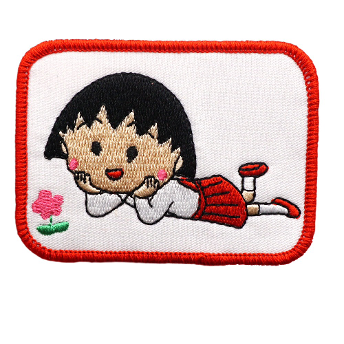 Chibi Maruko-chan 'Momoko | Daydreaming' Embroidered Patch