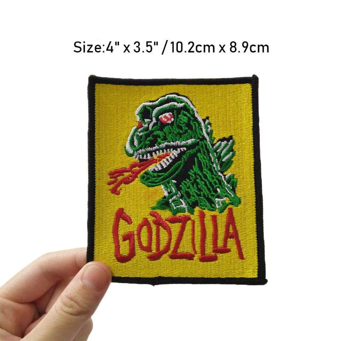 Godzilla 'Head' Embroidered Patch